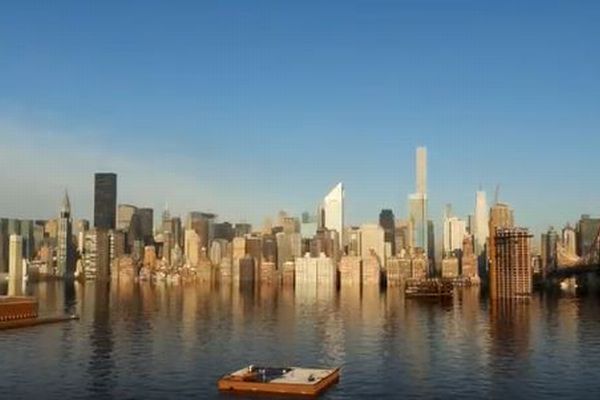 温暖化で街が水に浸る？ニューヨークの「死」を表した動画が公開される