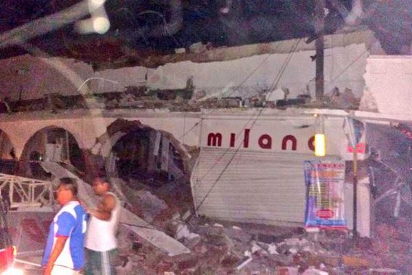 マグニチュード8.1のメキシコ大地震、激しく揺れる建物内部の動画が恐ろしい
