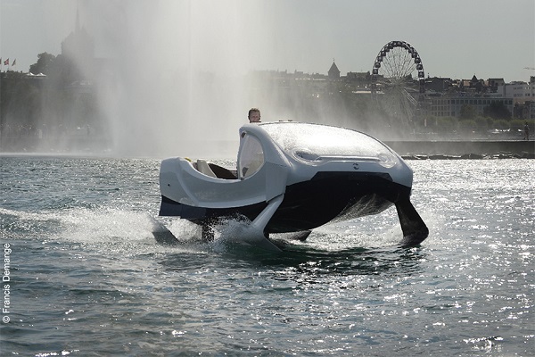 フランス・スイスの湖で“空飛ぶ水上バス”の運航を計画、様々な懸念も浮上
