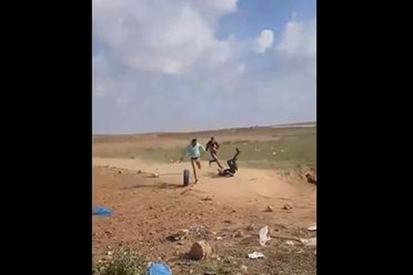【閲覧注意】イスラエルの狙撃兵に撃たれるパレスチナ人の動画が公開される