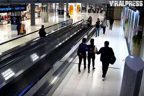タイの空港で男らが女性を拉致、公然と連れ去っていく誘拐の映像が恐ろしい