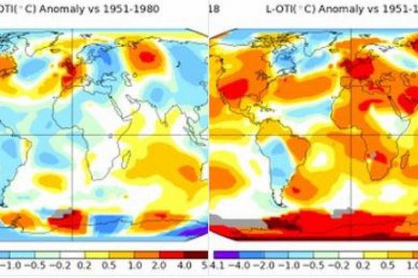 40年前がうらやましい！熱波の分布を示した2つの世界地図が違いすぎる