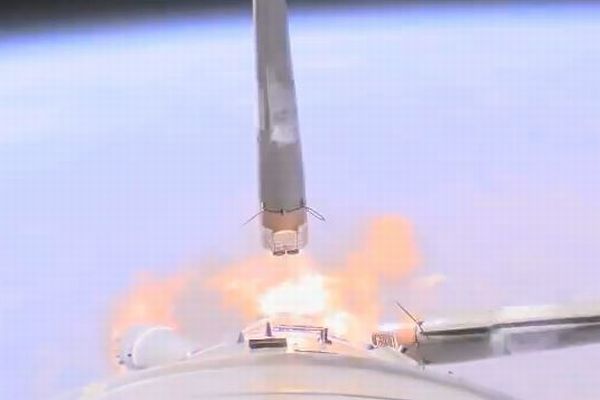 打ち上げに失敗したソユーズ、ロケットに搭載されたカメラの映像が公開される