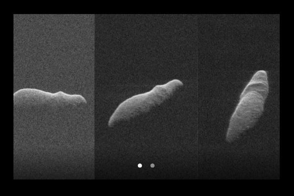 まるでカバの背中のよう！実は過去400年間で最も地球に接近した小惑星だった