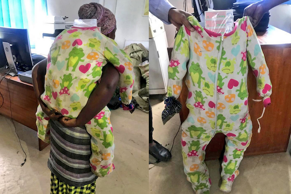 ウガンダで横行する化粧品密輸、背負った赤ちゃんに見せかけて