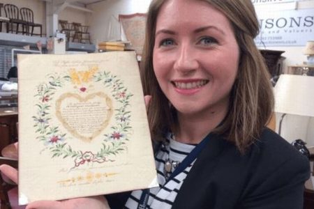 200年前に書かれたバレンタインデーの手紙がオークションへ、果たして恋の行方は？