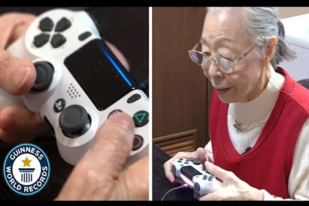 90才の日本人おばあちゃんゲーマーが、人気ユーチューバーとしてギネス世界記録に