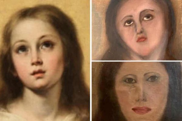 スペインで再び素人が修復に失敗 名画の聖母マリアが哀れな顔に Switch News スウィッチ ニュース