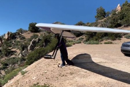 米男性がハングライダーで快挙、350km以上を飛行し世界記録を更新
