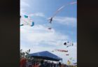 台湾の凧揚げ大会で事故、3歳の少女が凧に絡まり地上10m以上も宙に舞う【動画】