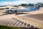 イギリスの空港で前代未聞の事故、ブレーキが効かずに他の機体に衝突