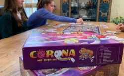 ドイツ人姉妹が作った新型コロナのボードゲームが人気、すでに2000個も販売