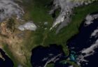 雷雲を宇宙から見ると…アメリカ海洋大気庁の最新映像が美しい