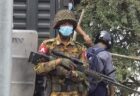 ミャンマーの治安部隊が容赦なく実弾を使用、デモ参加者2人が死亡
