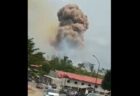 赤道ギニアの軍施設で大規模な爆発事故、17名が死亡、数百人が病院へ【動画】