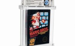 1986年の未開封のゲーム、「スーパー・マリオ」が7300万円で落札