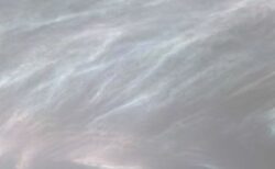 火星の上空に虹色の雲が出現、「キュリオシティ」が撮影に成功