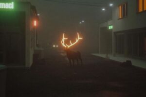 トナカイの角が光る話題の写真、果たして本物なのか？