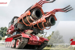 ジェット噴射で火を消す、最強の消防車「Big Wind」が凄い