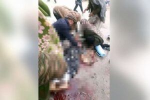 【アフガニスタン】タリバンの戦闘員が、ブルカを被っていない女性を射殺か