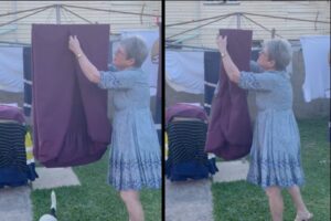 たたみにくいボックスシーツを、簡単にたたむ母の技に「そうか!」