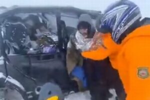 米の山岳地帯で開催されたウルトラマラソン、突然の吹雪で87名のランナーを保護