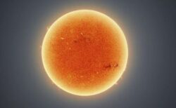 太陽の渦もフレアもくっきり！天体写真家が鮮明な写真を撮影
