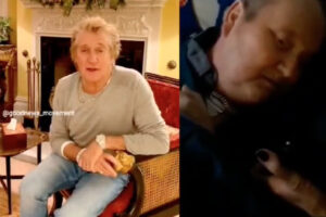 ロッド・スチュワートさん、がん患者の最期のリクエストに応えて歌う