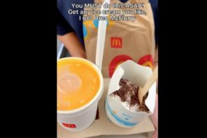 マックのスイーツメニューをその場でハック、「天国的」な美味しさに