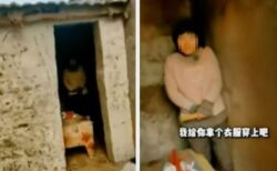 【中国】鎖で繋がれ、小屋に監禁された女性の動画が拡散、ネットに多くの怒りの声