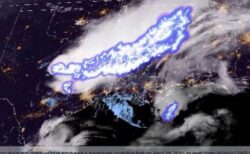 米で最長の雷を観測、閃光の帯が760km以上にも広がる