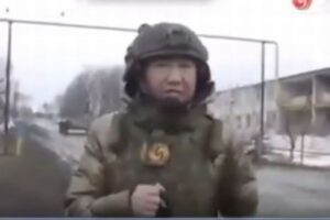 【ウクライナ】中国人記者がロシア軍側を取材し、フェイクニュースを報道