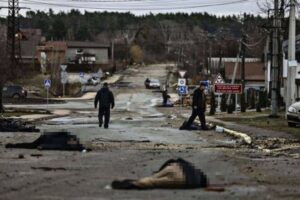 「戦争犯罪の責任を取らせる」ウクライナでの大虐殺に世界の首脳がロシアを一斉に非難