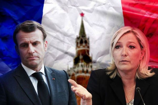 フランス大統領選、マクロン大統領と極右のル・ペン候補が決選投票へ