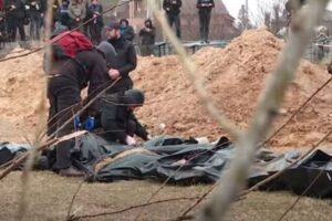 【ウクライナ】ブチャで400人以上の遺体を収容、まだ犠牲者が増える見込み