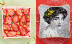 日本人アーティストのトースト作品が、海外で話題