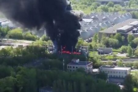 ロシアの航空研究所で火災が発生、破壊工作か？
