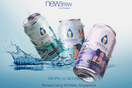 下水で作ったビール、飲む？水不足のシンガポールで新ブランド登場