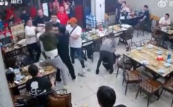 【中国】9人の男が飲食店で女性らに暴行、拡散した動画に怒りの声