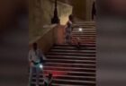 『ローマの休日』で有名な階段、観光客がeスクーターを投げ捨て破損