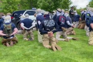 プライド・イベントを妨害しようとした31人の白人至上主義者を逮捕