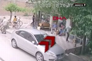 トルコで幼児が窓から落下、下にいた男性がクッション代わりとなる