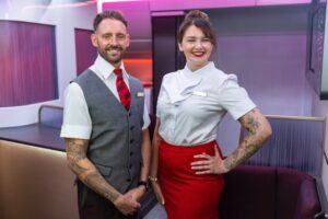 キャビンクルーのタトゥー露出が始まる：英ヴァージン航空