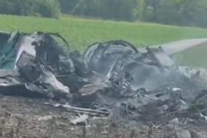 ロシア軍が自分たちの戦闘機を誤って撃墜か？動画分析で「Su-34M」と判明