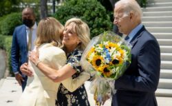 ウクライナの大統領夫人がホワイトハウスを訪問、米はさらなる支援を準備