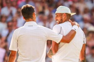 【ウィンブルドン】ジョコビッチ選手が試合後、キリオス選手に励ましのメッセージ