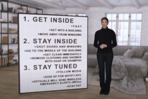 「核攻撃を受けた場合に備えて…」ニューヨーク市が動画を投稿