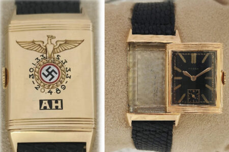 ヒトラーの腕時計が初めてオークションに、予想価格5億5000万円