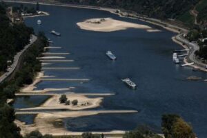 【ドイツ】ライン川で過去最低の水位を記録、経済活動にも影響を与える恐れ