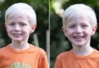 登校初日の息子の写真、笑顔で撮るコツを示した投稿が話題に